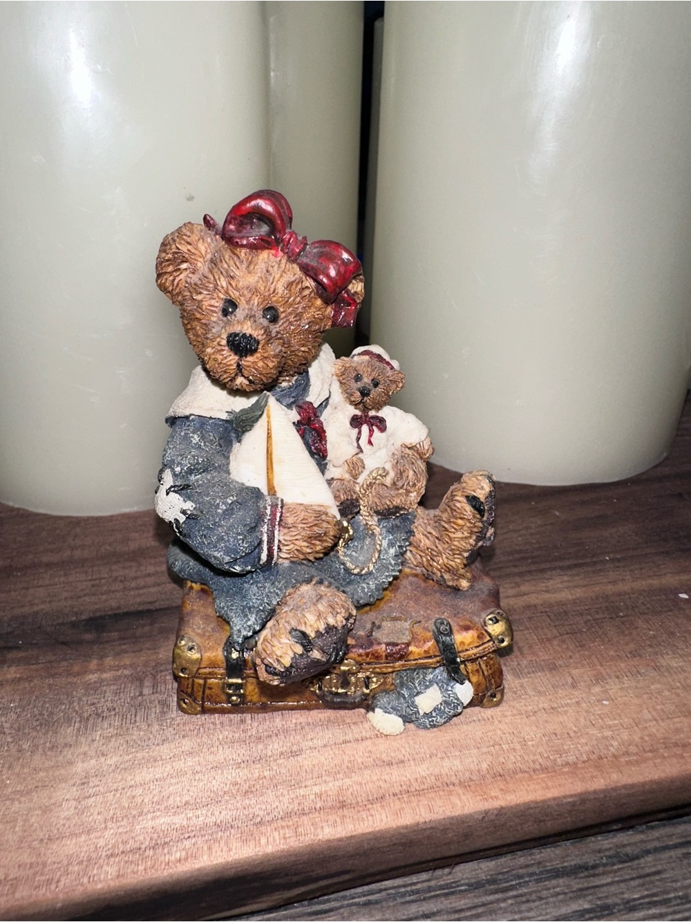 Boyds Bears & Friends Bailey Bear with Suitcase #2000 LE 25E/569 1993